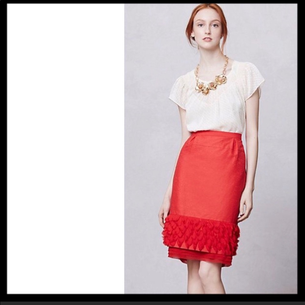 anthropologie // peter som jacqueline pencil skirt